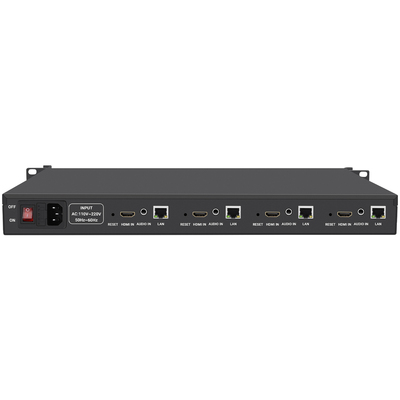 1U Rack 4 Channels HDMI Video Streaming Encoder