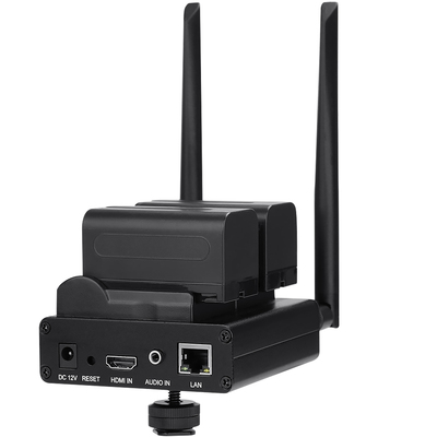 · H.265/H.264 HDMI Encoder WIFI Support 2 Batteries