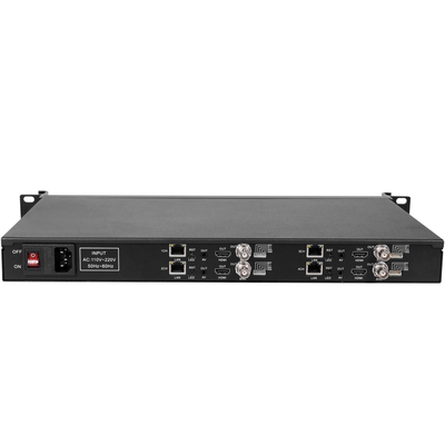 1U Rack 4 Channels H.265 H.264 Video Decoder with HDMI + AV /CVBS Output
