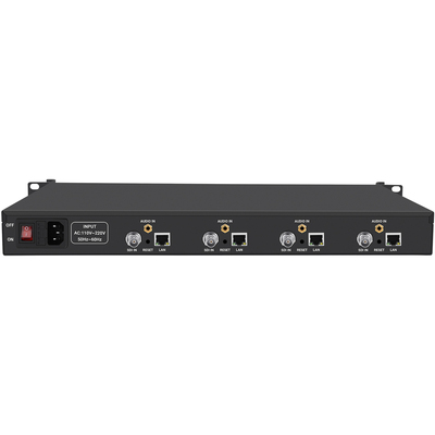 1U Rack 4 Channels SDI Video Streaming Encoder