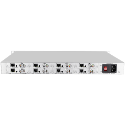 1U Rack 8 Channels SDI Encoder with SDI Loop Out