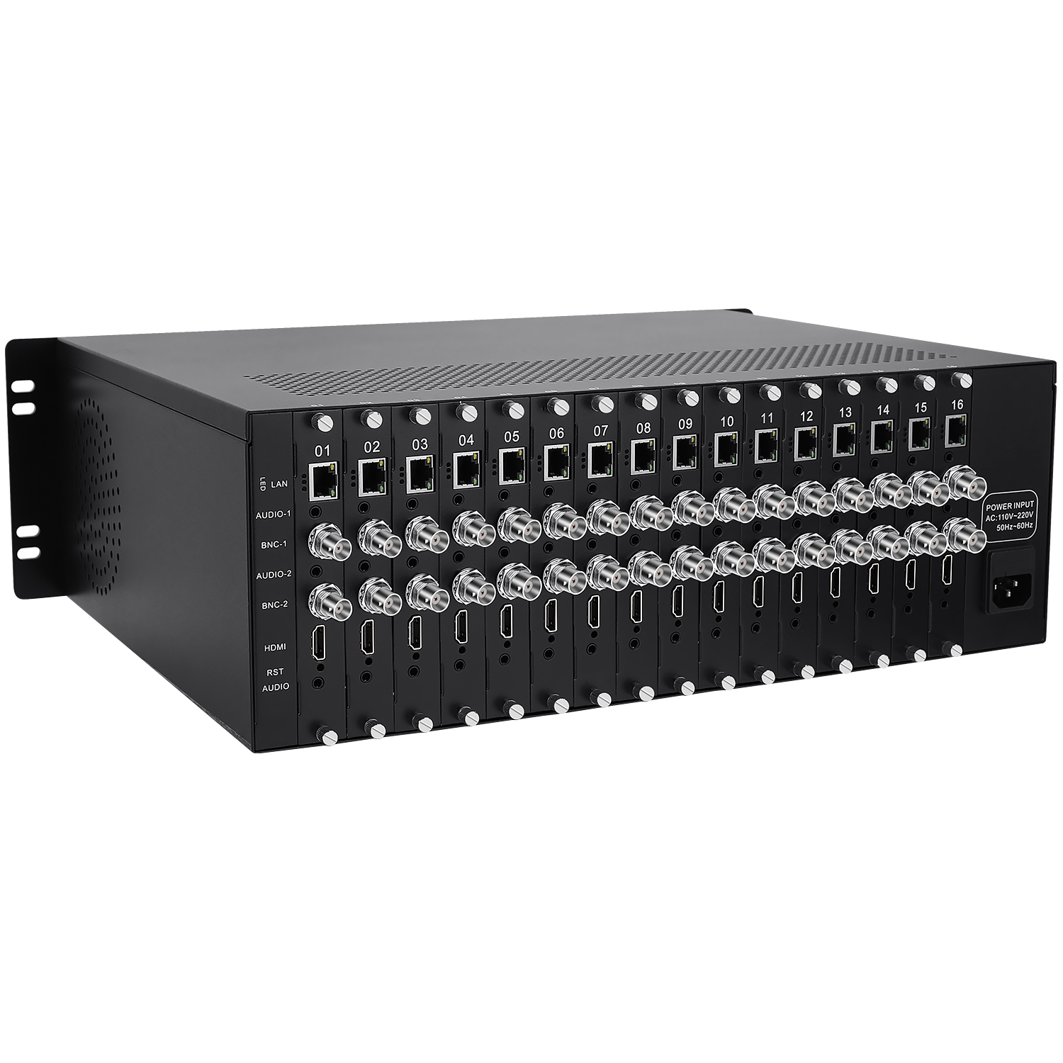 3U Rack 16 x HDMI + 32 x CVBS Video Encoder - URayTech
