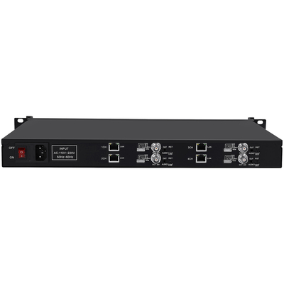 1U Rack H.265 H.264 Decoder 4-channel SDI Output