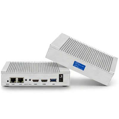 2 Channels 4K@60fps Video Decoder with Dual HDMI and Ethernet Ports