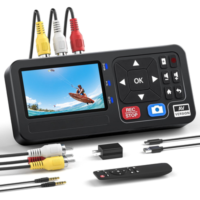 Mini CVBS + S-video Video Recorder Box Supports Live Preview
