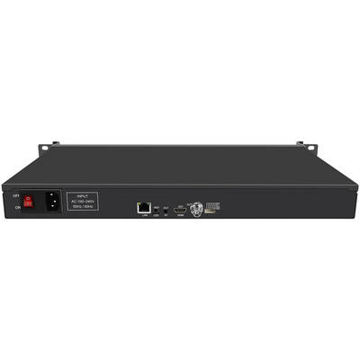 1U Rack 4K Decoder with HDMI + CVBS /AV Output