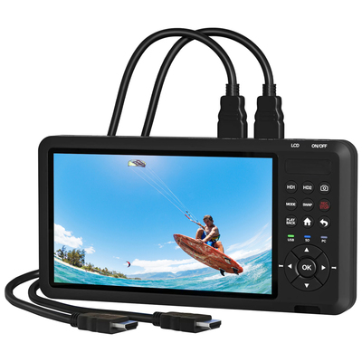 4K 2 Channels HDMI Video Recorder Box Supports Live Preview